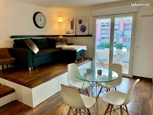 Studio gare mer terrasse