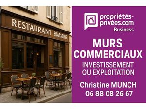 MURS COMMERCIAUX - PONTOISE - RESTAURATION - 250M2