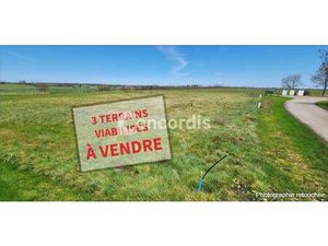 Terrain constructible viabilisé à vendre