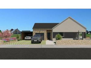 Terrain avec maison neuve à vendre