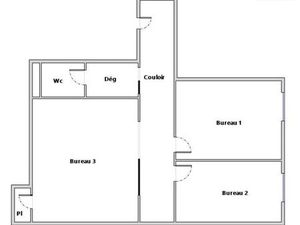 Bureaux 55 m2 fonctionnels à louer – Centre-ville – Proximité Métros M1 & M2