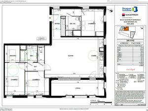 Appartement T4 Bordeaux à louer