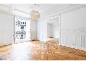 À louer – Appartement 87 04 m² – Plaine Monceau  Paris 17eme