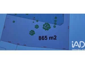 Vente Terrain à bâtir 865 m²