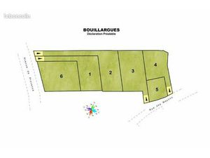 Terrain 358 m² Bouillargues