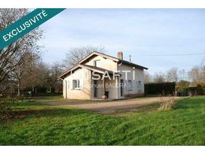 Maison sur un beau terrain