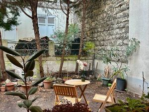 Loue studio meublé 34m² + jardin privatif 30 m2 entièrement refait à neuf et équipé