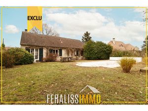 Maison de plain-pied avec sous-sol - Terrain divisible