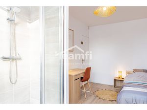 Chambre meublée à louer dans une colocations 4 chambres de 76