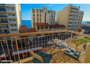 Californie 2P pied du tram et de la Promenade - bel aperçu mer