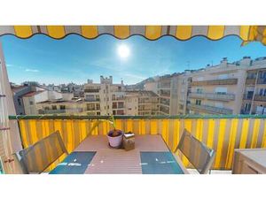 À vendre – Beau 3 pièces traversant – Nice Nord / Cessole – Dernier étage  calme et vue dé