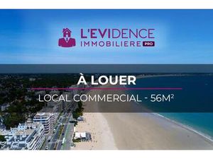 A louer  en location pure  local commercial de 56m2 à La Baule