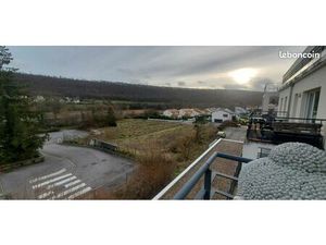 App. F2 54m² – Terrasse 16m² – Balcon 6m² – Garage 28m² – 2010 – Dispo début mars 2026