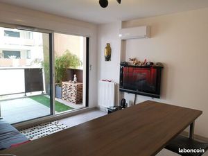 T2 meublé de standing – 42 m² + terrasse 15 m² – Les Hauts de la Duranne – Aix-en-Provence