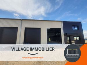 Local d'activité livré à aménager 607 m² ou 303 m² divisibles