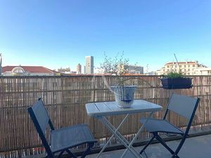 Appartement dernier étage Lyon 3  2 pièces  46 m2  proche de Rouget de l'Isle