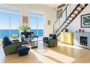 T4 duplex esprit loft – Vue mer panoramique – Rooftop autorisé – Vallon des Auffes / Catal