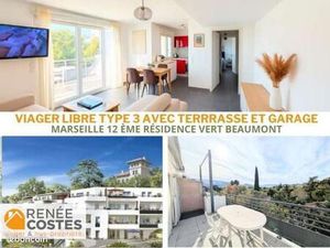 Appartement en Viager 3 pièces 58 m²