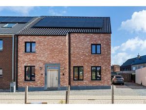 Energiezuinige halfopen bebouwing in Branst