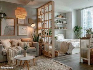 Studio rénové 24m2 meublé