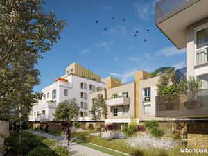 Studio neuf avec grande terrasse dans la Résidence les Jardins de Saint-Georges