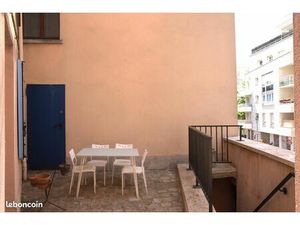 Location bel appartement T1bis avec terrasse