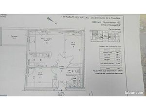 Appartement 3 pièces