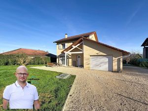 Maison à vendre 5 pièces SAINT JEAN D'AVELANNE (38) sur 950m2 de terrain clos