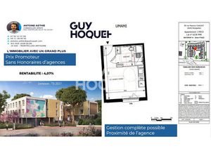 Appartement Montpellier 1 pièce(s) 20.29 m2