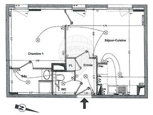 Vente Appartement 2 pièces à Nantes Canclaux - Mellinet (44000) : à vendre 2 pièces / 41m²