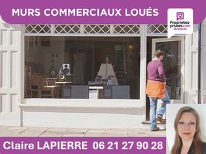 MURS COMMERCIAUX LOUES  COMMERCE ET LOGEMENT indépendant sur cour + garage