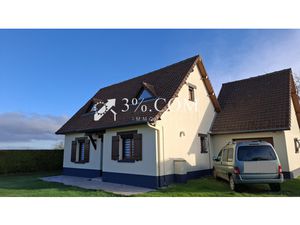 Baie de Somme : Pavlillon 110 m² 2 CH - sans travaux. sur 3000 m² de terrain