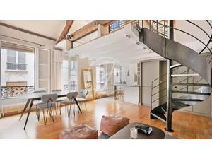 Paris 4e - SÉVIGNÉ / PLACE DES VOSGES - Appartement à vendre - 3 pièces - 49 32m² Carrez -