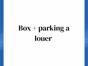 Parking / box Chennevieres Sur Marne 26 m2