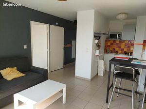 Particulier loue appartement T2 MEUBLE en EXCELLENT ETAT dans une résidence de très bon st