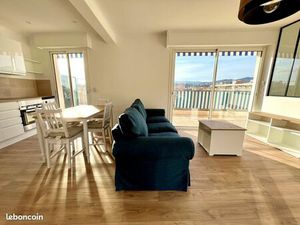 Riquier 2p meublé dernier étage terrasse