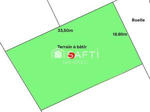 Terrain constructible de 614 m² et viabilisé – idéal projet familial