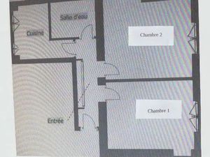 Appartement 2 pièces 39 m²