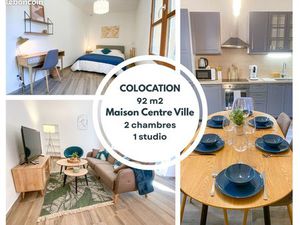 Chambre ou Studio dans maison de Ville / Tout équipé / Neflix