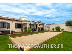 Sorgues – Maison de plain-pied 116 m² sur une parcelle de 475m²