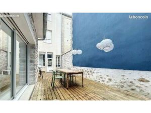 Appartement centre reims avec terrasse