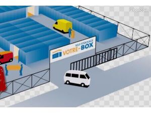 Location box de stockage – 2 m² – Garage sécurisé