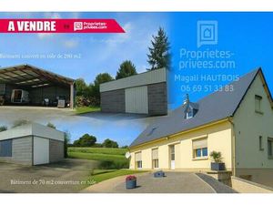 Ensemble immobilier : Maison et bâtiments à Saint-Hilaire-du-Harcouët