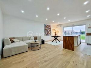 Plain-pied semi-individuel totalement rénové 3 chambres double séjour jardin