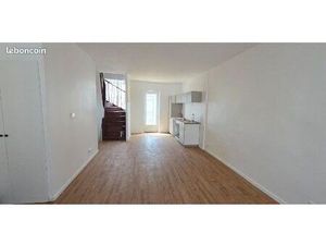 Location maison de ville de 80m2 avec jardin + cave de 40m2