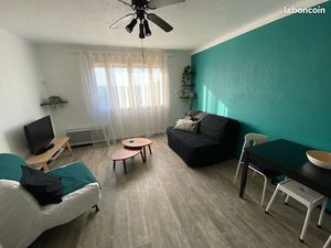 Studio meublé 26m²  plage à 50m (contrat étudiant ou bail mobilité de janvier à juin 2026)