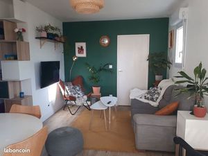 Appartement T2 meublé – 35 m² – Nantes Ouest / Atlantis – Balcon & Parking
