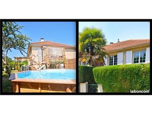 Maison coup de cœur avec studio et piscine   Quartier recherché de Saint-Denis-les-Ponts