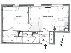 Achat Appartement 2 pièces 38m² NANTES 44100