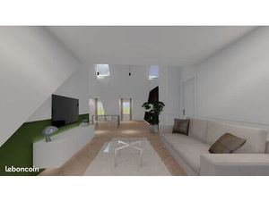 Appartement traversant T3 - Rénové à neuf DPE A - Balcon - Garage